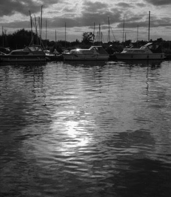  J Eaton - Boat Reflection 
