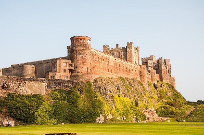  Bamburgh Castle - M Houghton 