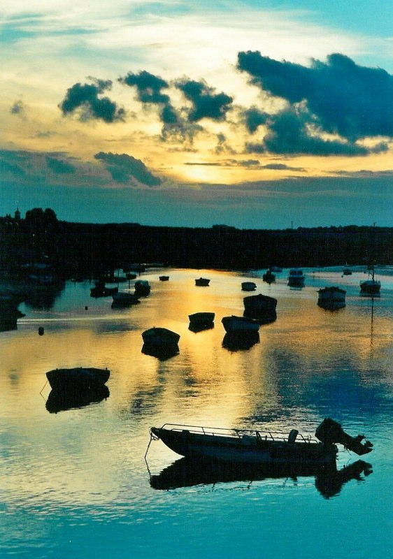  Sunset reflections - F Chapman 