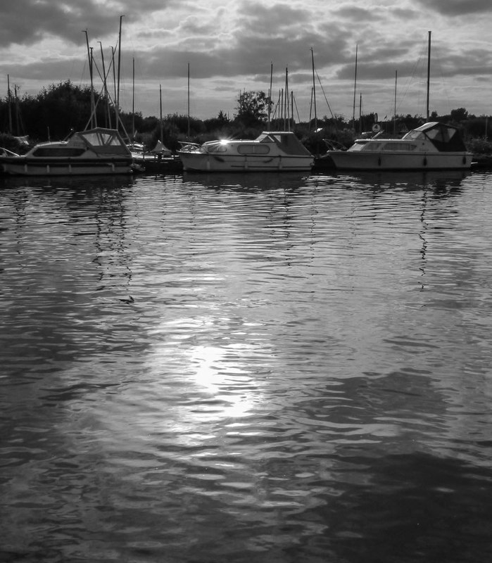  J Eaton - Boat Reflection 