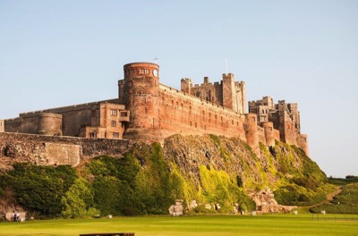  Bamburgh Castle - M Houghton 