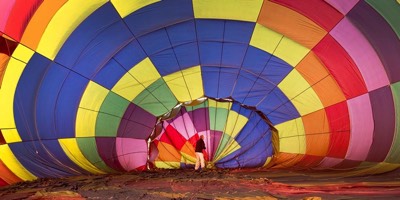  Getting ready to up up away - Gordon Olley 